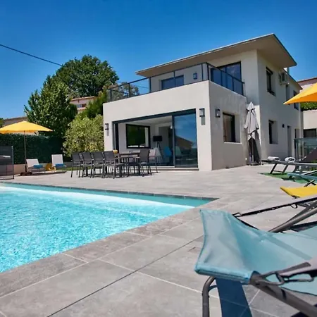 Modern With Sea View And Pool For 10 People Villa Cagnes-sur-Mer
